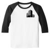 Raglan 3/4 Roundneck Shirt (White Body) Thumbnail